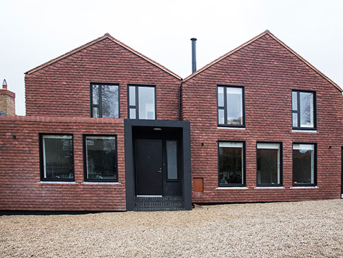 tudor tiles as cladding tiles