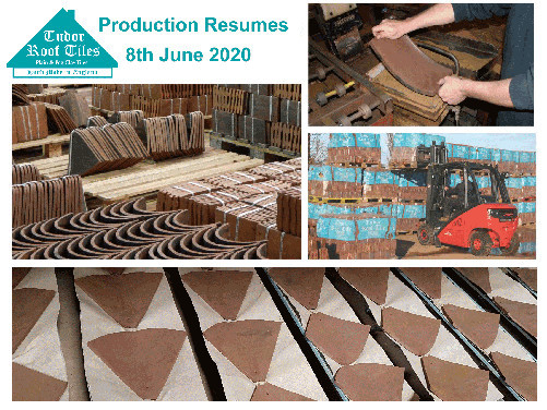 tudor roof tiles restarts manufacturing