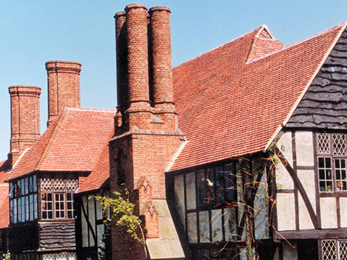 Tudor tiles at Wisley