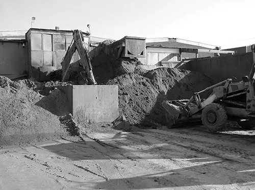 Etruria Marl clay at the Tudor factory