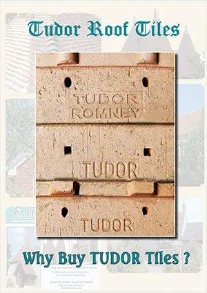 Why buy Tudor roof tiles? leaflet cover