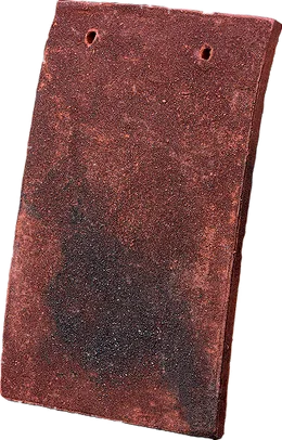 A single Jubilee handmade clay tile