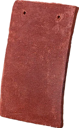 Handmade plain tile in Red Antique